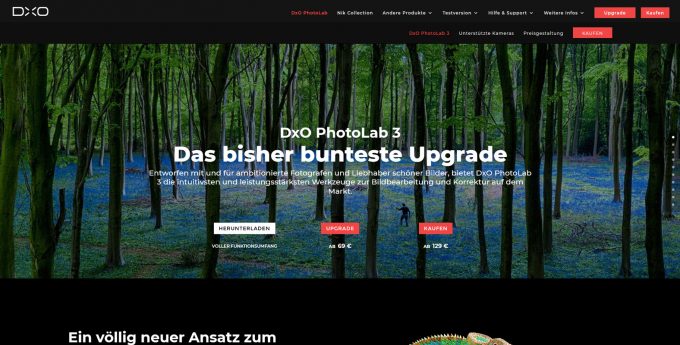 DxO PhotoLab ist eine gute Alternative zu Lightroom