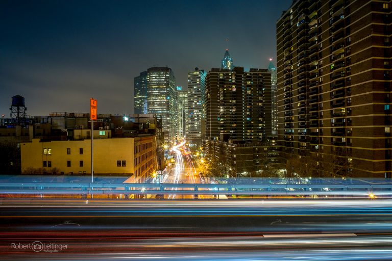 Brooklyn Bridge bei NAcht