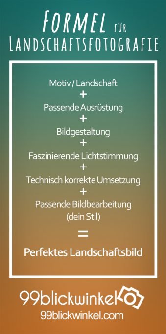 Formel für Landschaftsfotografie