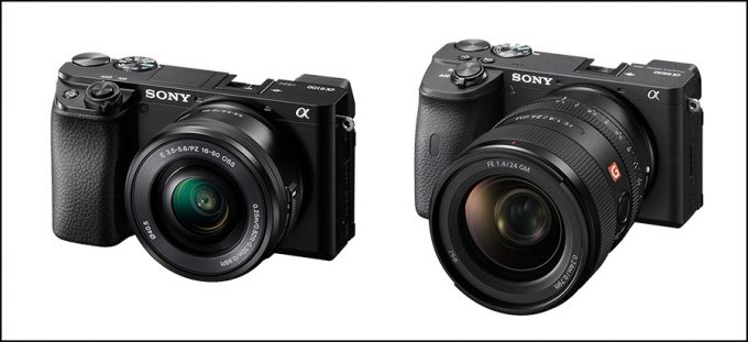 Sony Alpha 6100 und 6600