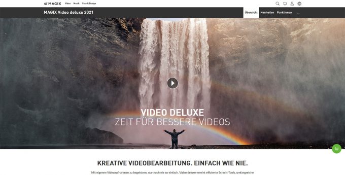 Magix Video Deluxe - Videoschnittprogramm für Anfänger & Einsteiger