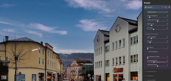 Mit Luminar neuen Himmel einfügen