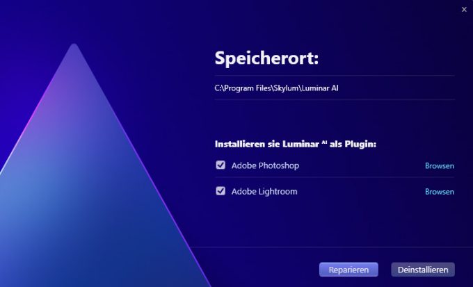 Plugin für Photoshop und Lightroom