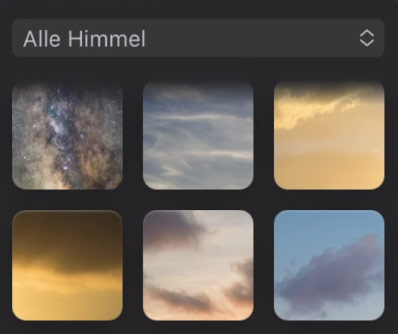 Himmel AI in Update 2 mit Vorschaufunktion