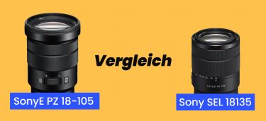 Sony SEL 18-135 versus E PZ 18-105